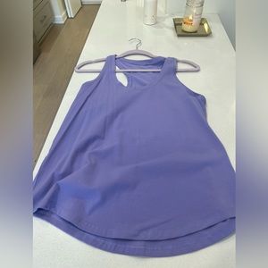 Lululemon Love tank top, size 6. Color- dark lavender. Worn once!
